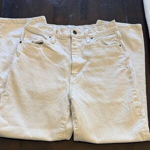 Universal Thread Women's Tan Relaxed Jeans